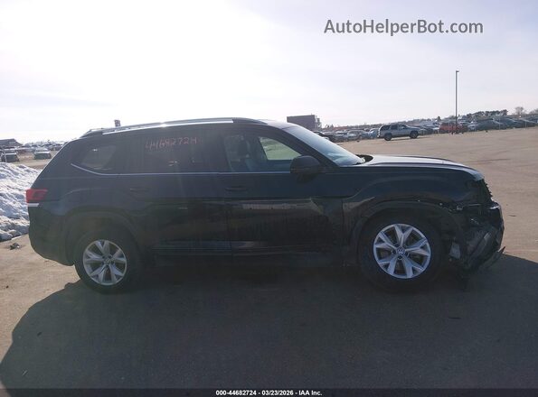 1V2LR2CA5KC537675 2019 VOLKSWAGEN ATLAS Black Widok wnętrza z tyłu