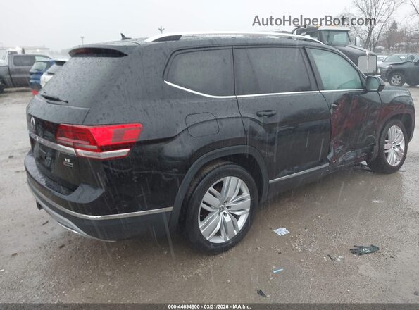 1V2MR2CA5JC503111 2018 VOLKSWAGEN ATLAS Black უკანა მარჯვენა