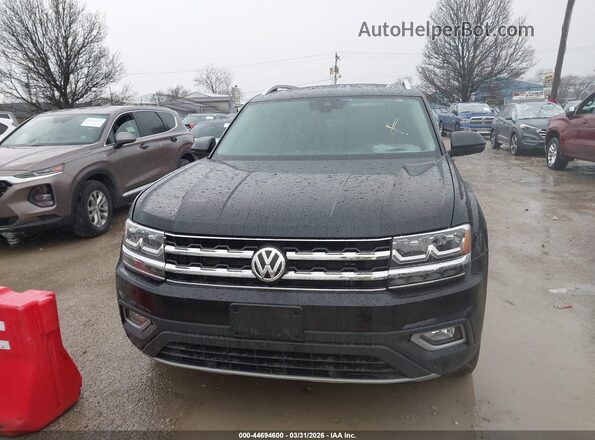 1V2MR2CA5JC503111 2018 VOLKSWAGEN ATLAS Black ხელსაწყოთა პანელის ხედი