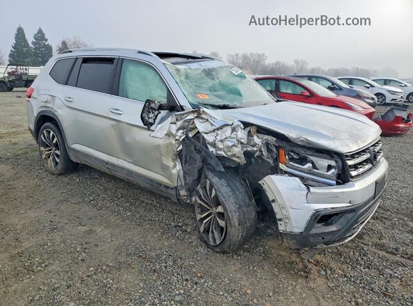 1V2NR2CA3KC596202 2019 VOLKSWAGEN ATLAS Silver 