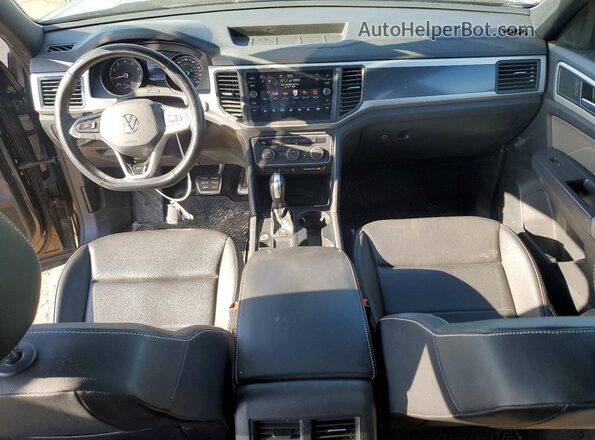 1V2PE2CA0MC231077 2021 VOLKSWAGEN ATLAS Black Dashboard view
