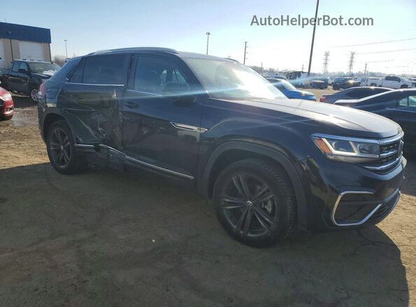 1V2PE2CA0MC231077 2021 VOLKSWAGEN ATLAS Black Front right