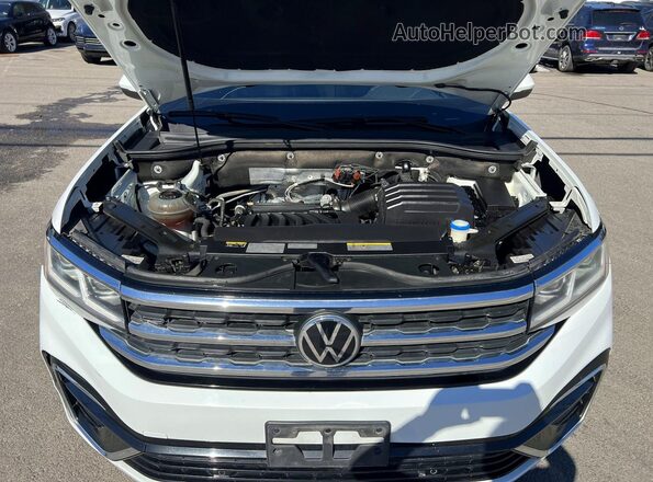 1V2PE2CA1MC238765 2021 VOLKSWAGEN ATLAS White Vista del salpicadero