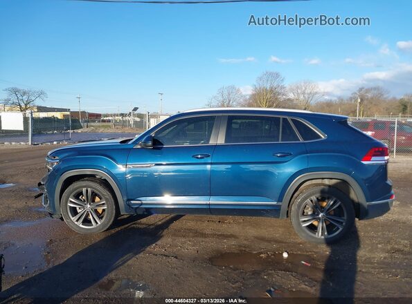 1V2RE2CAXMC210598 2021 VOLKSWAGEN ATLAS Blue 