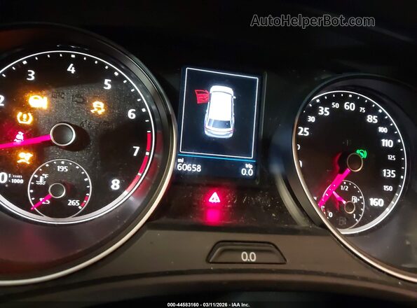 1V2RR2CA2KC614710 2019 VOLKSWAGEN ATLAS Blue უკანა სავარძლების ხედი