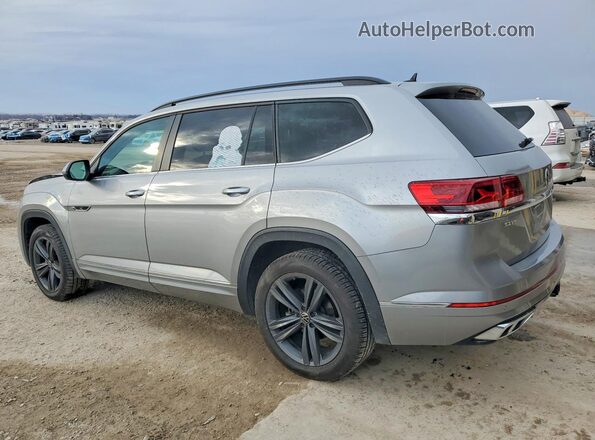1V2RR2CA2MC523942 2021 VOLKSWAGEN ATLAS Silver Trasero izquierdo