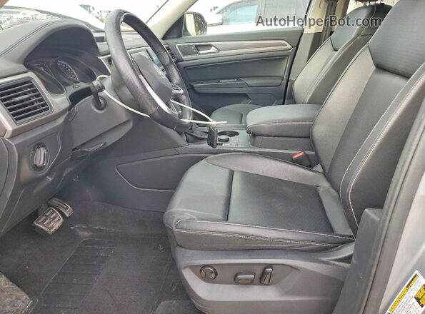 1V2RR2CA2MC523942 2021 VOLKSWAGEN ATLAS Silver Vista interior delantera