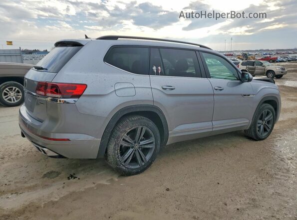 1V2RR2CA2MC523942 2021 VOLKSWAGEN ATLAS Silver Trasero derecho