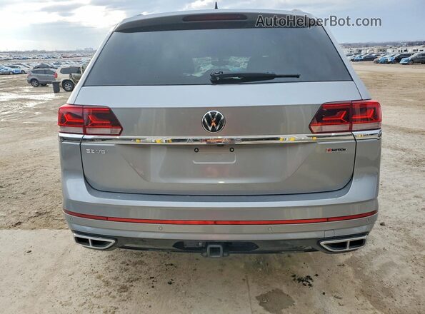 1V2RR2CA2MC523942 2021 VOLKSWAGEN ATLAS Silver Vista trasera