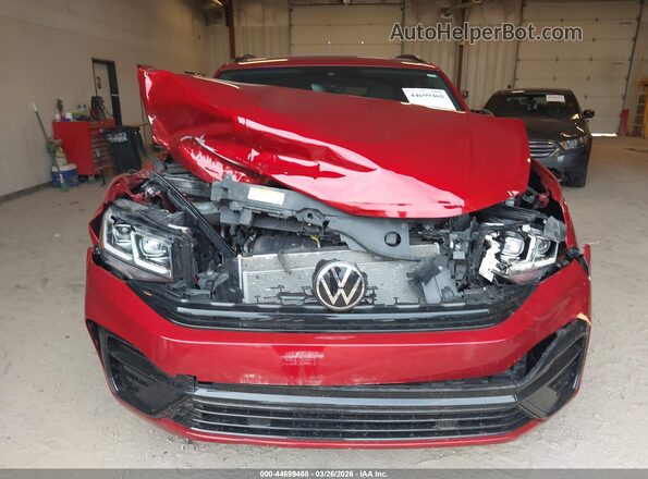 1V2SE2CA8PC205390 2023 VOLKSWAGEN ATLAS Red Instrument cluster view