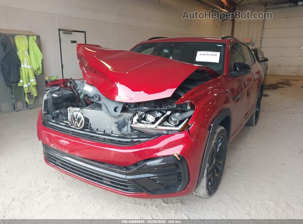 1V2SE2CA8PC205390 2023 VOLKSWAGEN ATLAS Red Front view