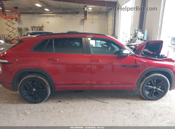 1V2SE2CA8PC205390 2023 VOLKSWAGEN ATLAS Red Rear interior view