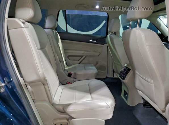 1V2SR2CA0PC518888 2023 VOLKSWAGEN ATLAS Синий Вид задней части салона