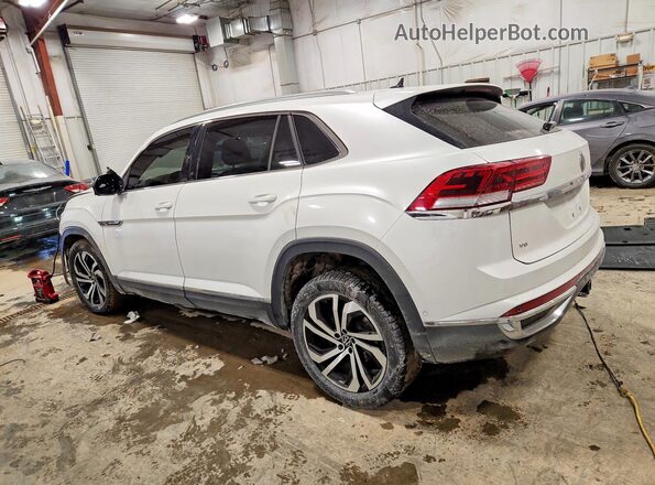 1V2TE2CA4MC234174 2021 VOLKSWAGEN ATLAS White Задня ліва чверть