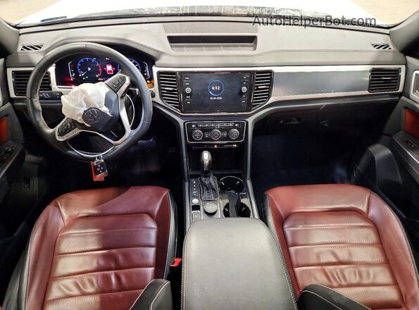 1V2TE2CA4MC234174 2021 VOLKSWAGEN ATLAS White Вид панелі приладів