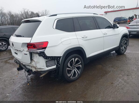1V2TR2CA9MC550545 2021 VOLKSWAGEN ATLAS White Trasero derecho