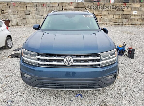 1V2UR2CA4KC613889 2019 VOLKSWAGEN ATLAS Blue 