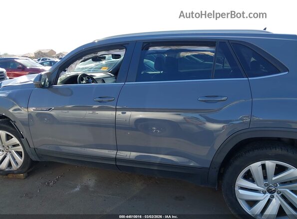 1V2WC2CA1MC228495 2021 VOLKSWAGEN ATLAS Gray Вид задньої частини салону