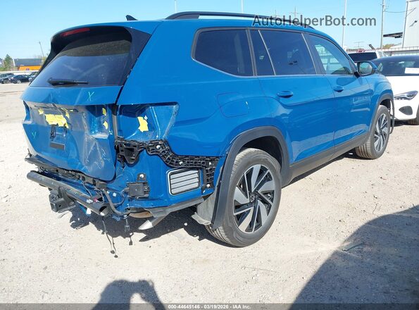 1V2WN2CA3TC531643 2026 VOLKSWAGEN ATLAS Blue Задня права чверть