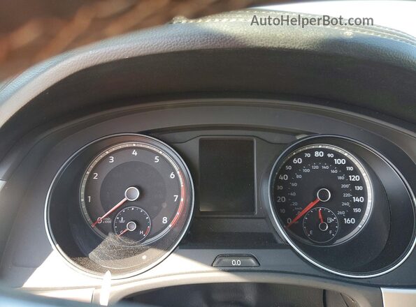 1V2WR2CA0MC576867 2021 VOLKSWAGEN ATLAS Silver Instrument cluster view