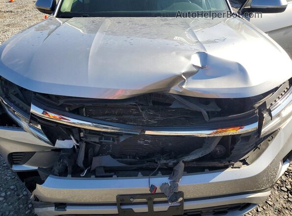1V2WR2CA0MC576867 2021 VOLKSWAGEN ATLAS Silver Engine compartment view