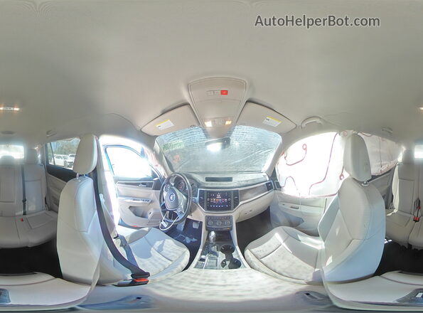 1V2WR2CA3KC560742 2019 VOLKSWAGEN ATLAS Синий Панорамный вид салона 360°