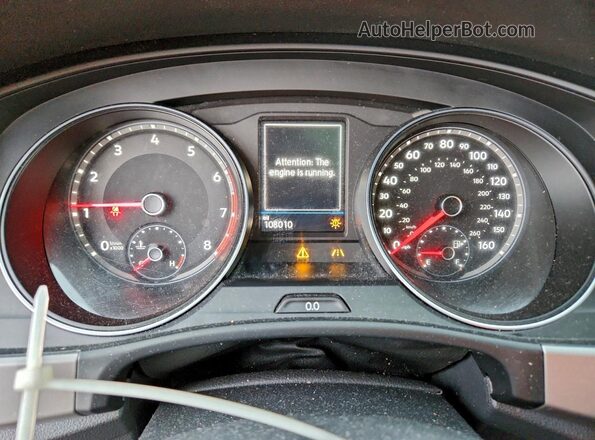 1V2WR2CA7KC596899 2019 VOLKSWAGEN ATLAS Silver ხელსაწყოთა პანელის ხედი