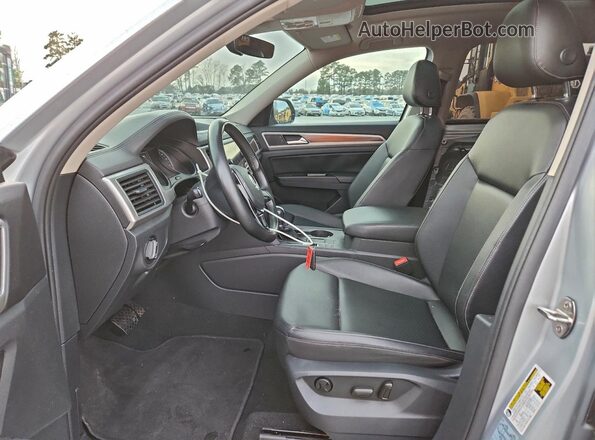1V2WR2CA7KC596899 2019 VOLKSWAGEN ATLAS Silver წინა სალონის ხედი