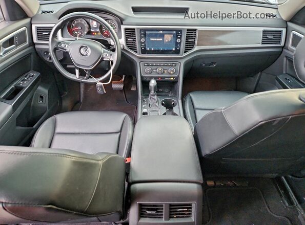 1V2WR2CA7KC596899 2019 VOLKSWAGEN ATLAS Silver წინა პანელის ხედი