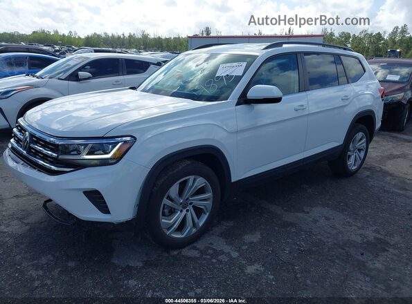 1V2WR2CA7NC524895 2022 VOLKSWAGEN ATLAS White Przód lewy