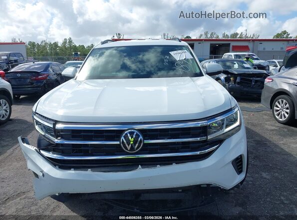 1V2WR2CA7NC524895 2022 VOLKSWAGEN ATLAS White Widok wnętrza z tyłu