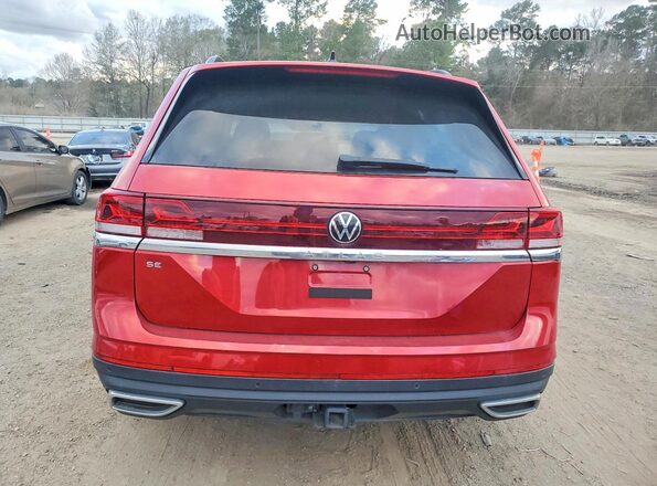 1V2WR2CA9RC542871 2024 VOLKSWAGEN ATLAS Красный Вид сзади
