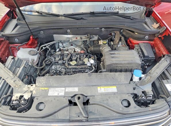 1V2WR2CA9RC542871 2024 VOLKSWAGEN ATLAS Красный Вид задней части салона