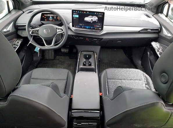 1V2WSPE85SC011202 2025 VOLKSWAGEN ID.4 Gray წინა პანელის ხედი