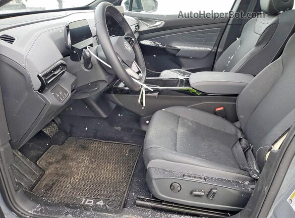 1V2WSPE85SC011202 2025 VOLKSWAGEN ID.4 Gray წინა სალონის ხედი