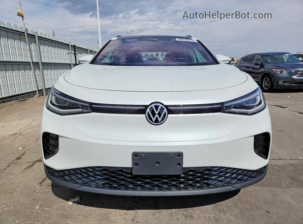 1V2WSPE87SC008706 2025 VOLKSWAGEN ID.4 White Widok z przodu