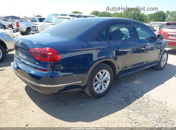 1VWAA7A30JC029529 2018 VOLKSWAGEN PASSAT Blue Rear right