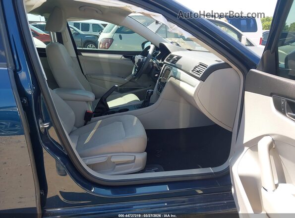 1VWAA7A30JC029529 2018 VOLKSWAGEN PASSAT Blue Front interior view