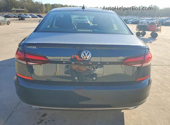 1VWAA7A34MC018263 2021 VOLKSWAGEN PASSAT Blue Rear view