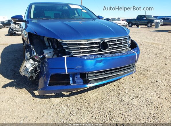 1VWAS7A37GC019425 2016 VOLKSWAGEN PASSAT Blue Вид спереду