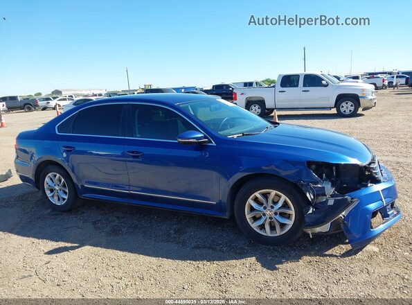 1VWAS7A37GC019425 2016 VOLKSWAGEN PASSAT Blue Панорамний вид салону 360°