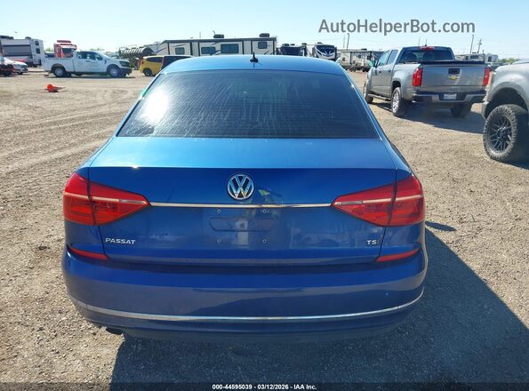 1VWAS7A37GC019425 2016 VOLKSWAGEN PASSAT Blue 