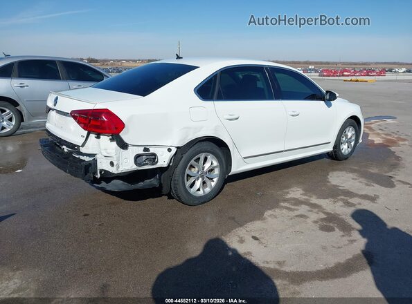1VWAS7A39GC055231 2016 VOLKSWAGEN PASSAT Белый Задняя правая четверть