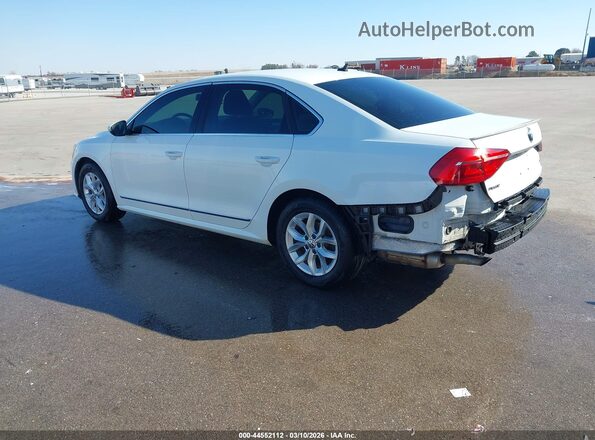 1VWAS7A39GC055231 2016 VOLKSWAGEN PASSAT Белый Задняя левая четверть