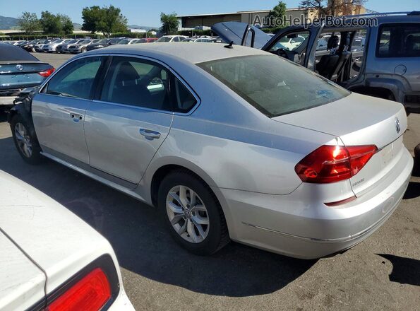 1VWAT7A34GC059202 2016 VOLKSWAGEN PASSAT Серебряный Задняя левая четверть