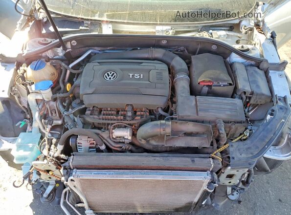 1VWAT7A34GC059202 2016 VOLKSWAGEN PASSAT Серебряный Вид задней части салона