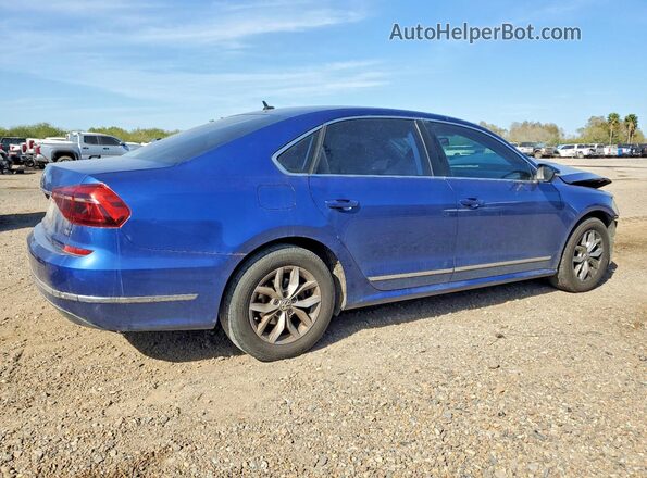 1VWAT7A35HC067696 2017 VOLKSWAGEN PASSAT Blue Tył prawy