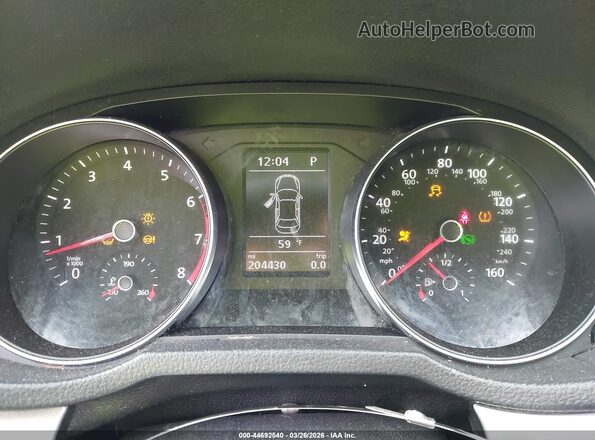 1VWAT7A36GC053708 2016 VOLKSWAGEN PASSAT Серый Вид задних сидений