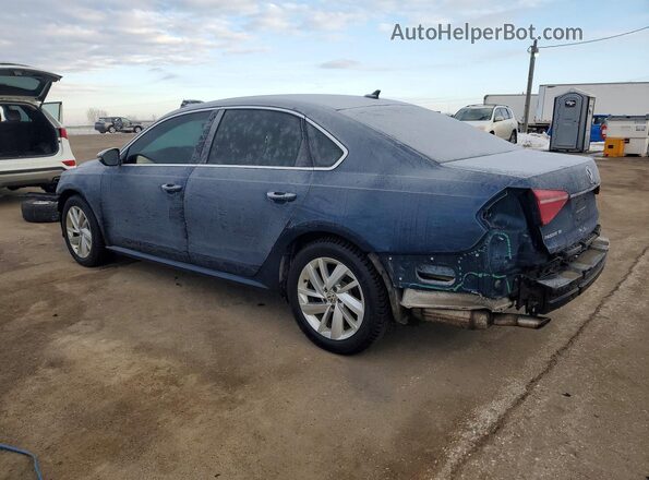 1VWBA7A30JC009530 2018 VOLKSWAGEN PASSAT Blue უკანა მარცხენა