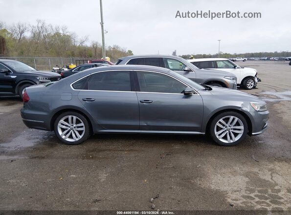 1VWBA7A32JC012283 2018 VOLKSWAGEN PASSAT Gray Vista interior trasera